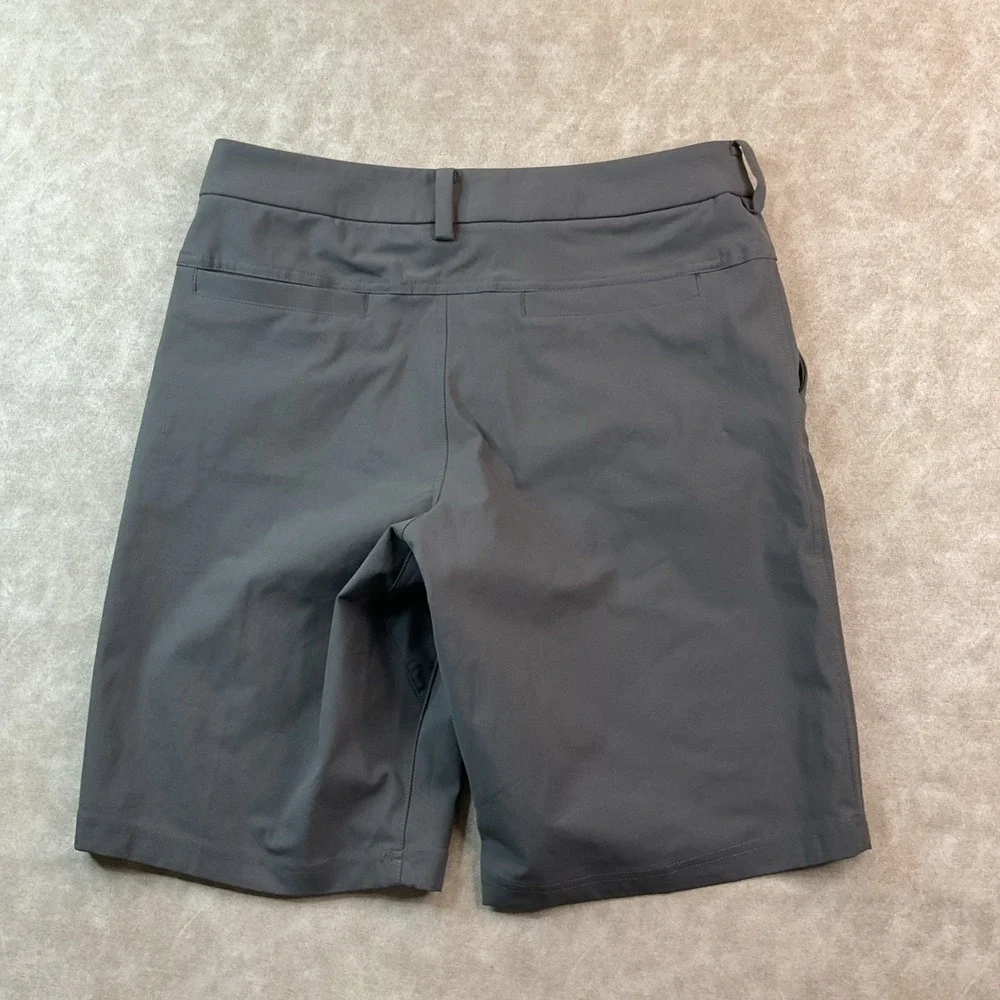 Lululemon The Works ABC Shorts Men 32 Espresso Warpstreme Performance 11